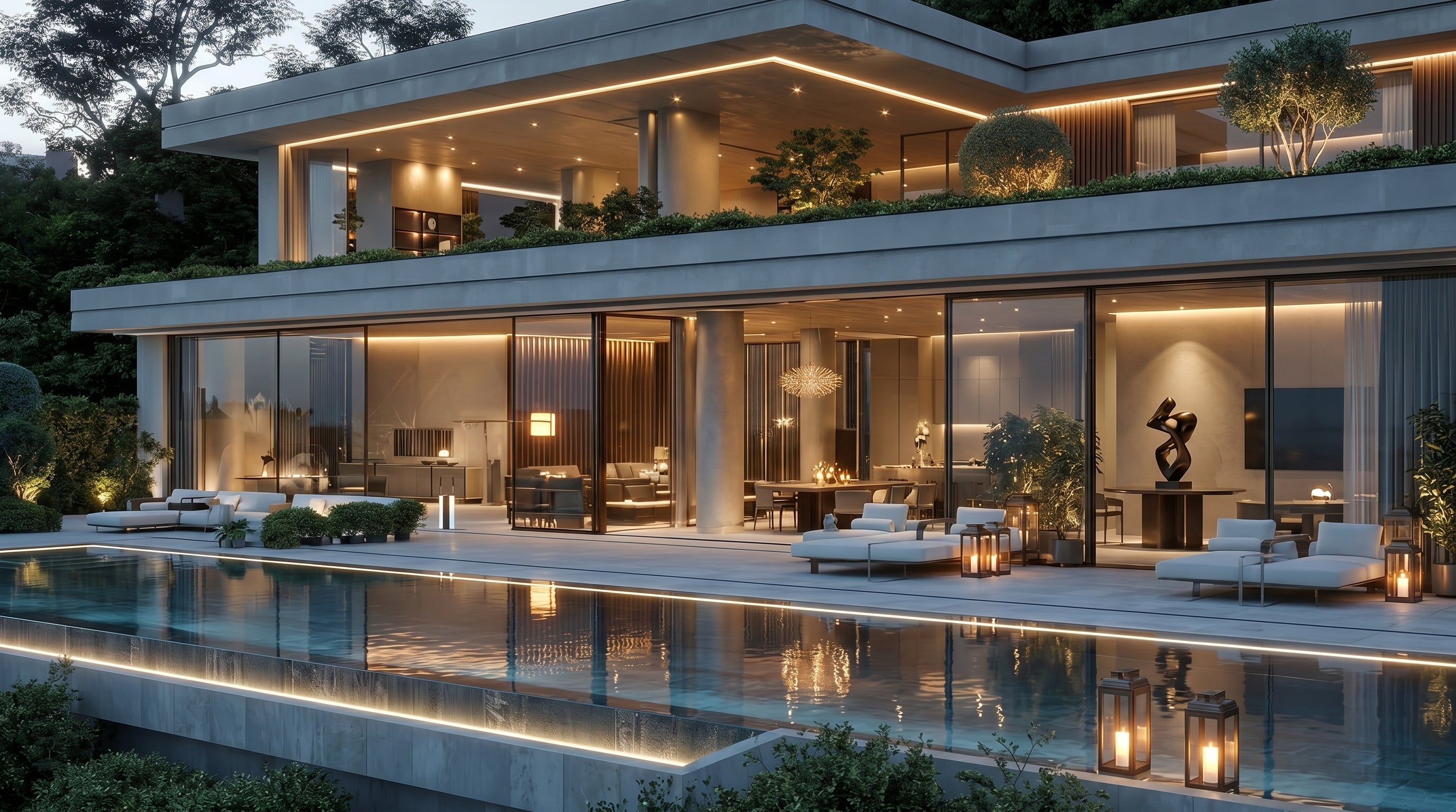 Lighting Design for Luxury Villas — Indirect, Cove & Accent Strategies