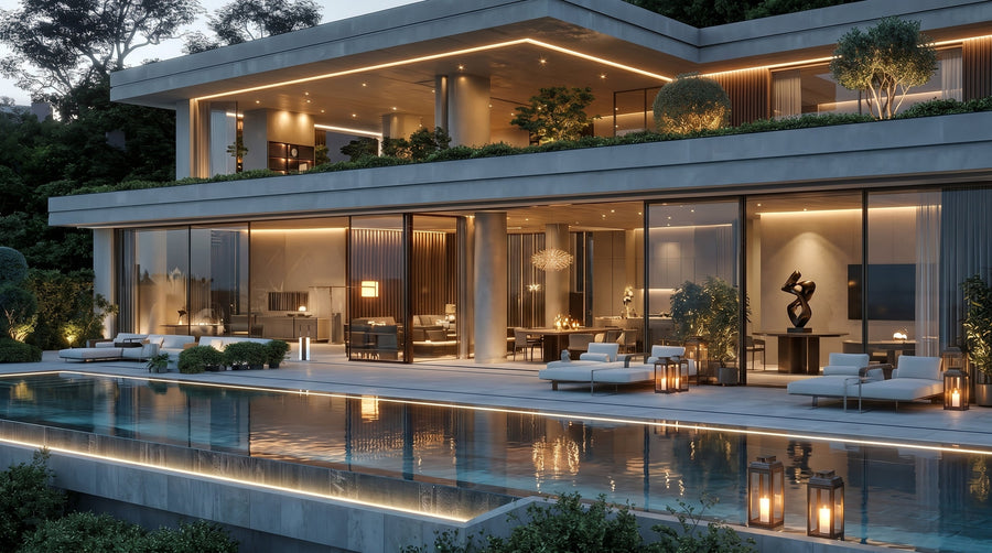 Lighting Design for Luxury Villas — Indirect, Cove & Accent Strategies