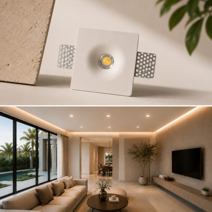 Adnext Gypsum Downlight Fittings
